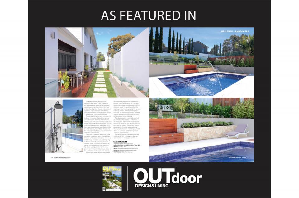 Exclusively Featured in Outdoor Design & Living