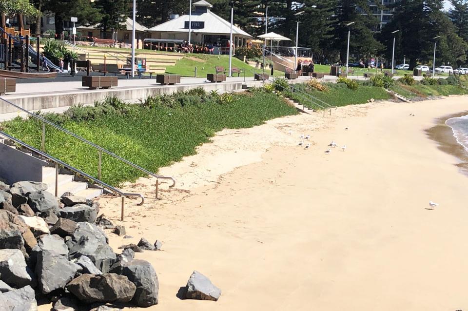SILVER AWARD: Belmore Basin Embankment Reinstatement, Wollongong - Commercial and Civil Construction $250,000 - $750,000