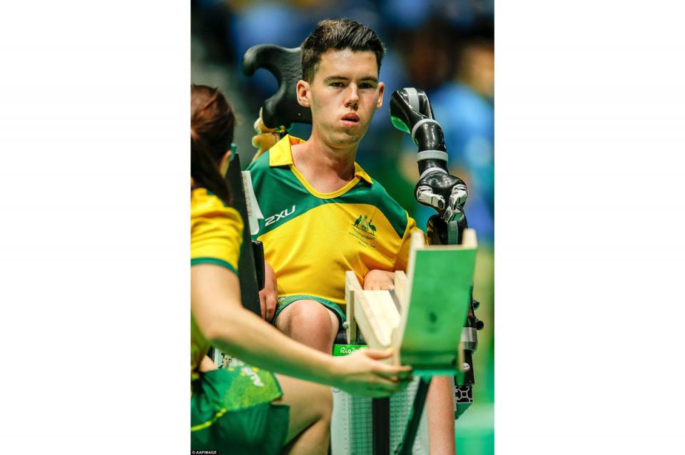 Dan Michel - Australian Paralympic athlete will be competing in Boccia at the Tokyo Games
