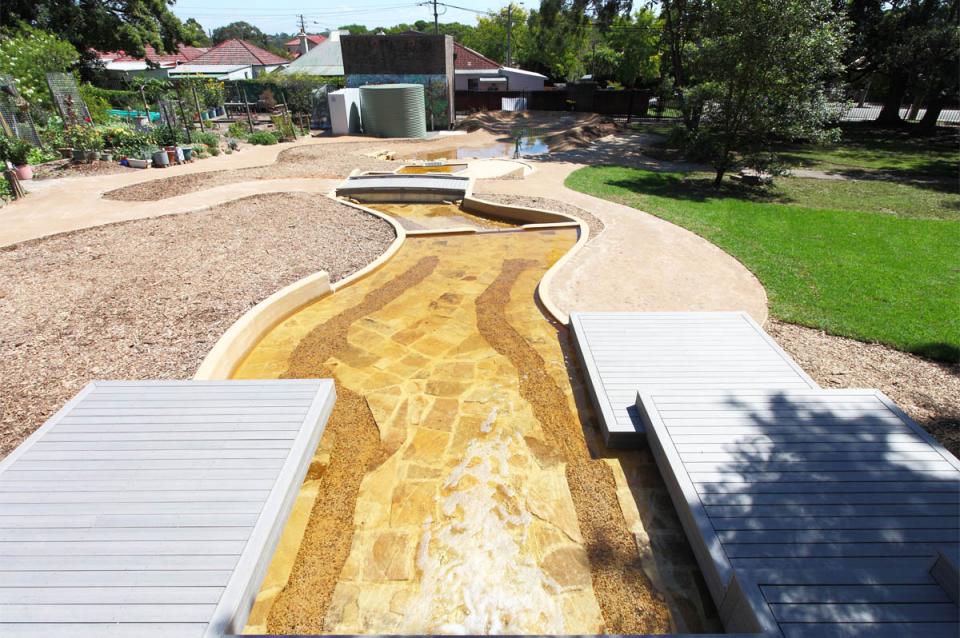 SILVER AWARD - Eco-Water Gardens, Marrickville West Primary - Commercial and Civil Construction $250,000 - $750,000