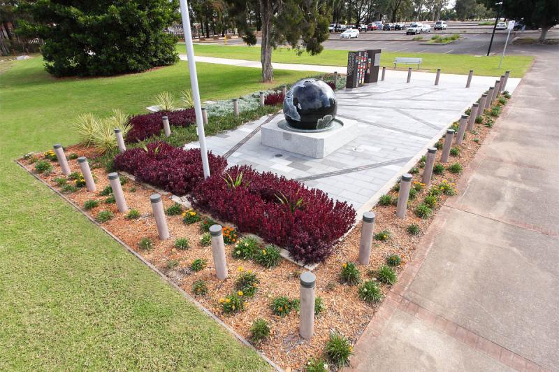 GOLD AWARD: People’s Globe (Kugal Ball Landscapes Works), Fairfield Showground - Commercial and Civil Construction Up to $250,000