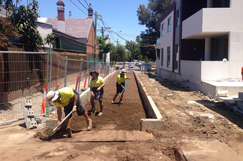 inner West Council Project _ Soil Preparation