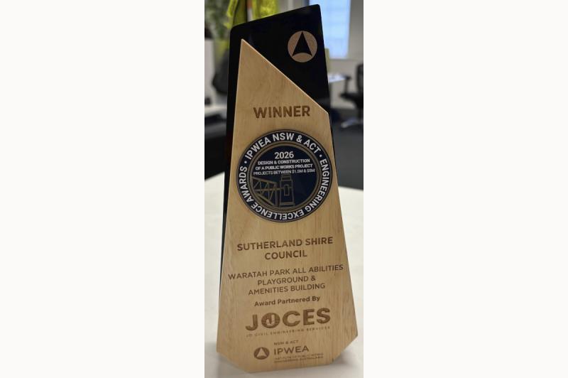 Winner - 2026 IPWEA Engineering Excellence Award - Design and Construction of a Public Works Project ($1.5m–$5m)