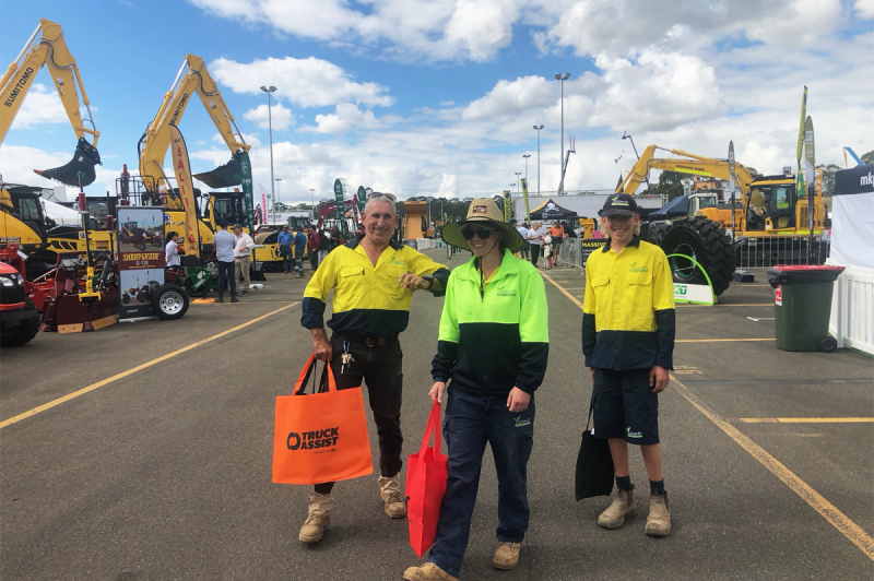 The GCL team at National Diesel, Dirt and Turf Expo 2023