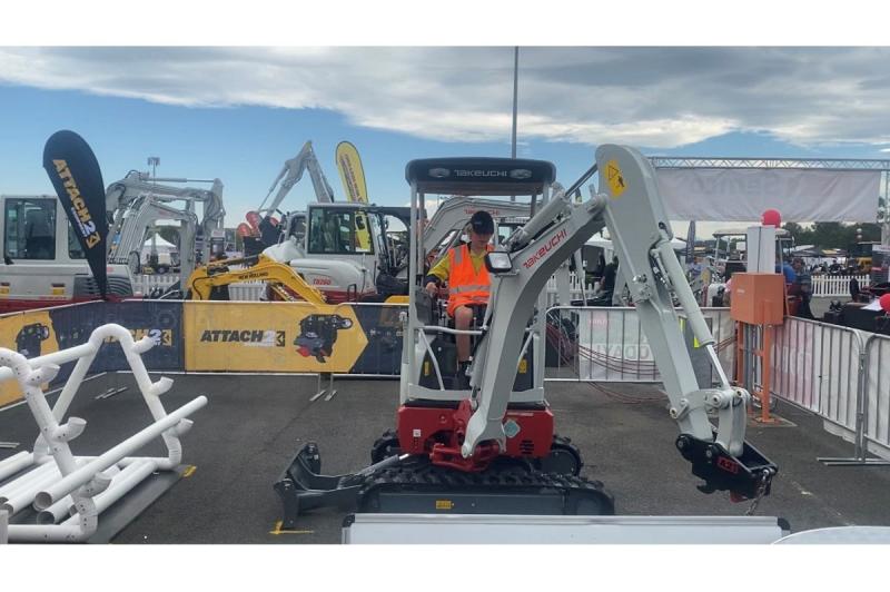 The Excavator Operator Challenge at the National Diesel Dirt and Turf Expo